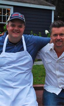 Chef Steve Browning and Owner Mark Firth of Prairie Whale